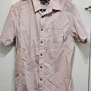 Eddie Bauer Light Pink Casual Button Down Shirt